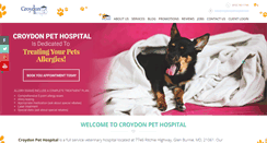 Desktop Screenshot of croydonpethospital.com